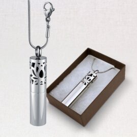 Aromatherapy Pendulum Locket - Lotus