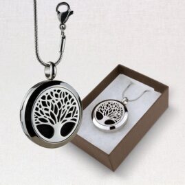 Aromatherapy Locket - Tree