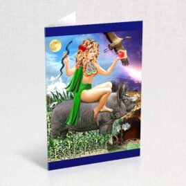 Demeter Greeting Card - 3 pk